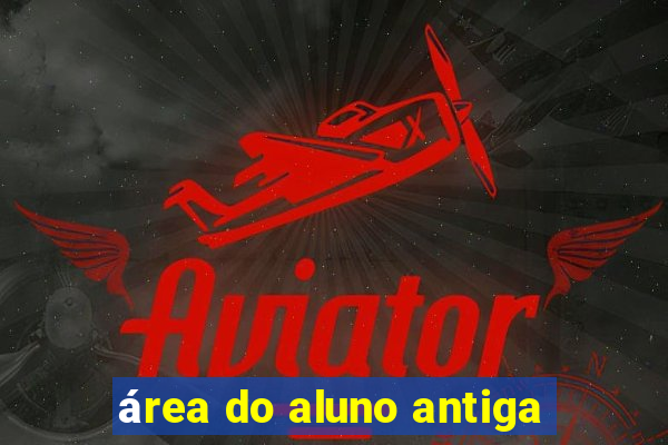 área do aluno antiga