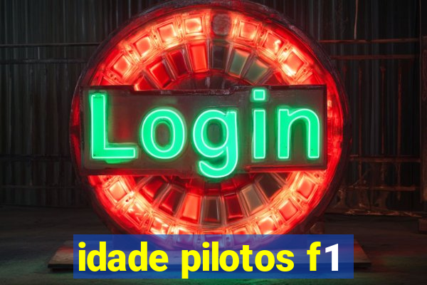 idade pilotos f1