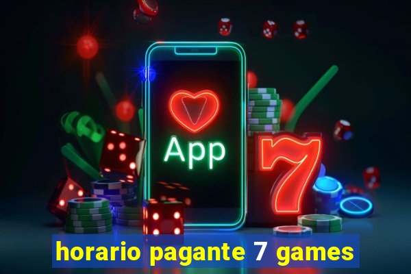 horario pagante 7 games