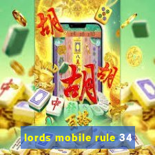 lords mobile rule 34