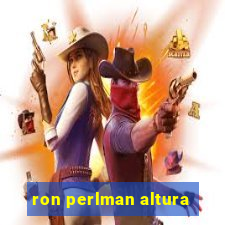 ron perlman altura