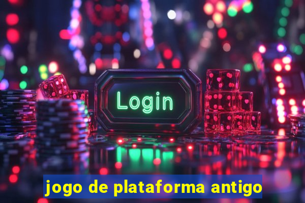 jogo de plataforma antigo