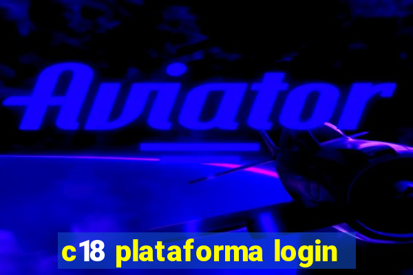 c18 plataforma login