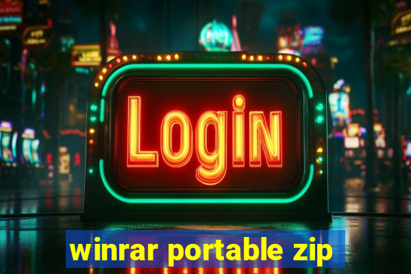 winrar portable zip