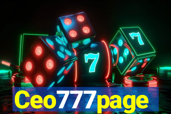 Ceo777page