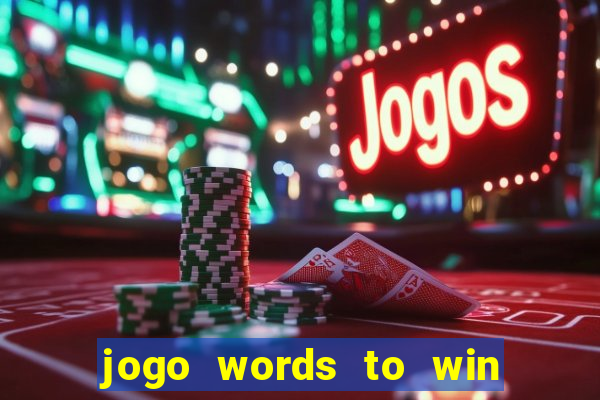 jogo words to win paga mesmo