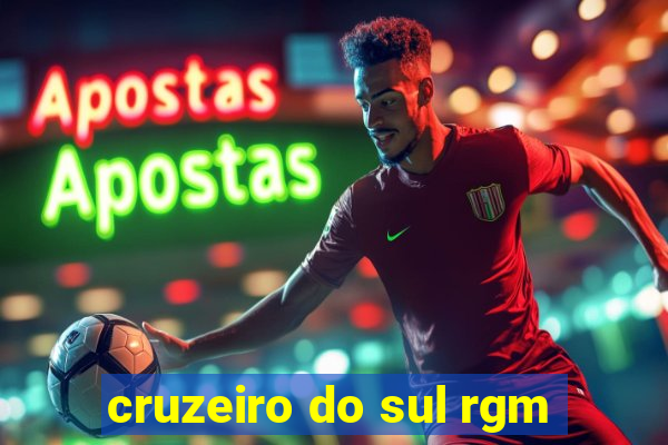 cruzeiro do sul rgm