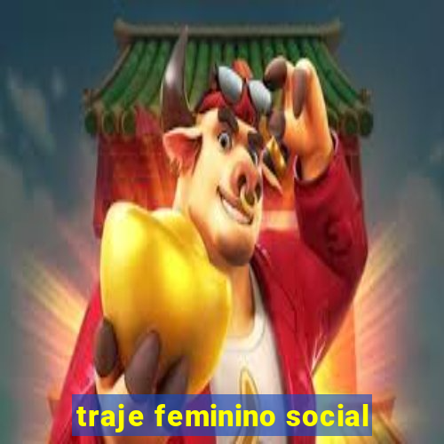 traje feminino social