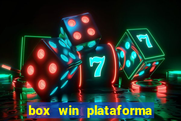 box win plataforma de jogos