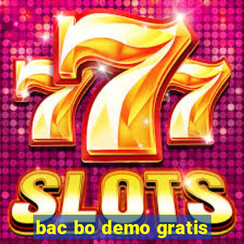 bac bo demo gratis