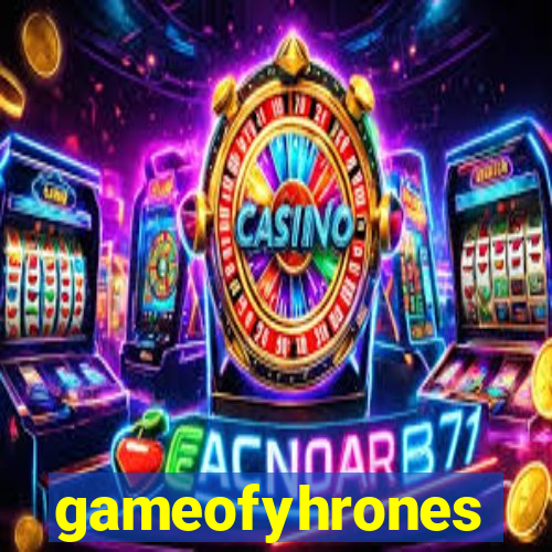 gameofyhrones