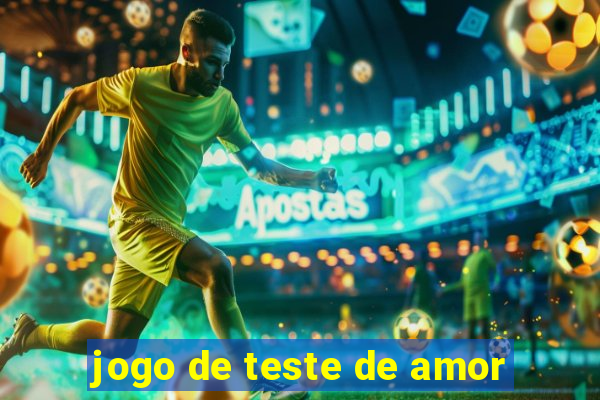 jogo de teste de amor