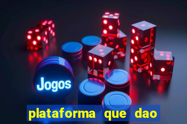 plataforma que dao bonus no cadastro