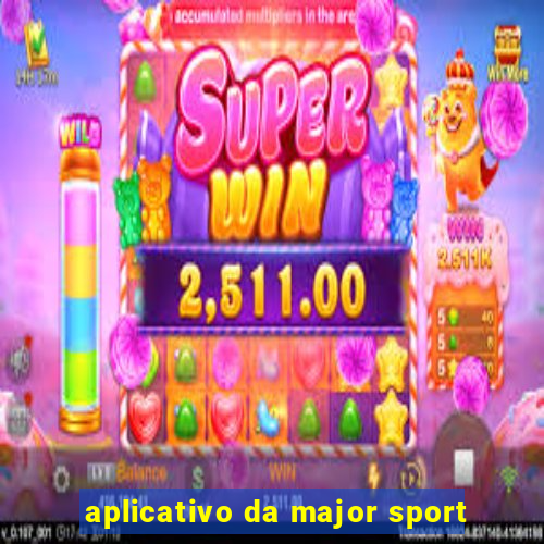 aplicativo da major sport