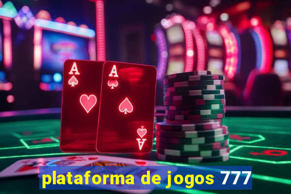 plataforma de jogos 777