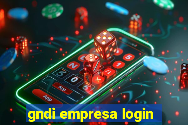 gndi empresa login