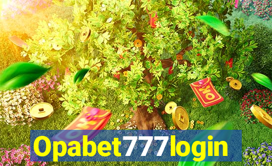 Opabet777login